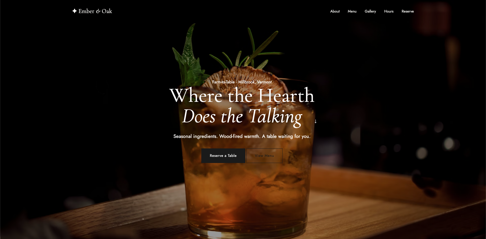 Mesa Verde Restaurant website